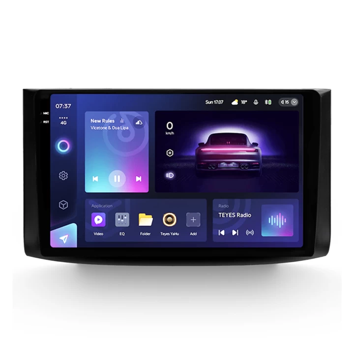 Navigatie Auto Teyes CC3 2K Chevrolet Aveo T250 2006-2012 4+32GB 9.5" QLED Octa-core 2Ghz Android 4G Bluetooth 5.1 DSP