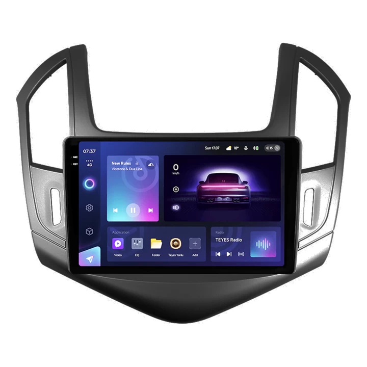 Navigatie Auto Teyes CC3 2K Chevrolet Cruze J308 2012-2015 4+32GB 9.5" QLED Octa-core 2Ghz Android 4G Bluetooth 5.1 DSP