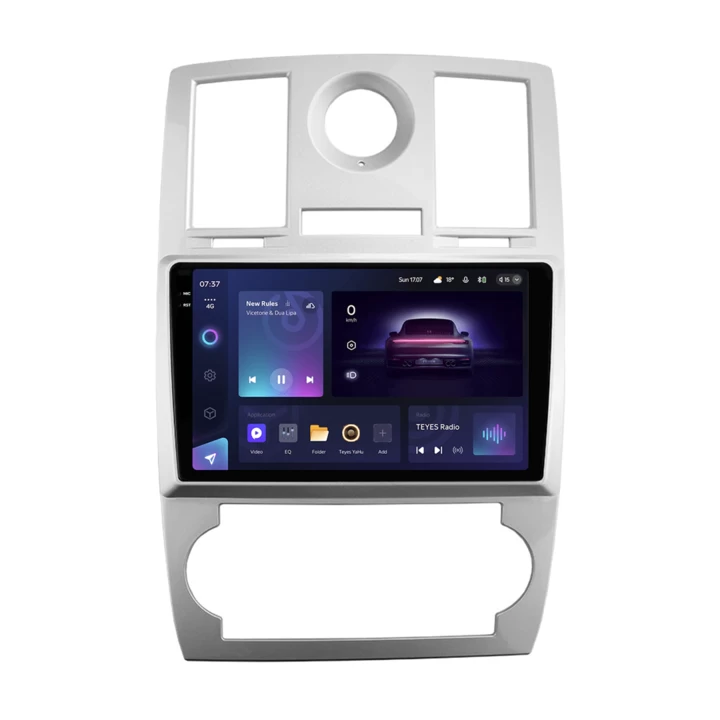 Navigatie Auto Teyes CC3 2K Chrysler 300C 2004-2011 4+32GB 9.5" QLED Octa-core 2Ghz Android 4G Bluetooth 5.1 DSP