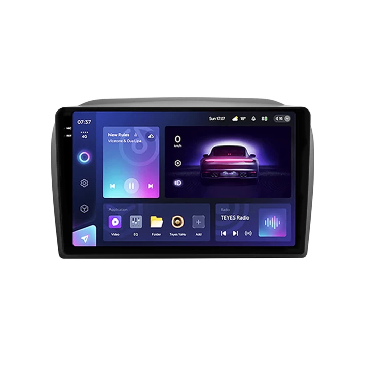Navigatie Auto Teyes CC3 2K Fiat Doblo 2 2009-2015 4+32GB 9.5" QLED Octa-core 2Ghz Android 4G Bluetooth 5.1 DSP