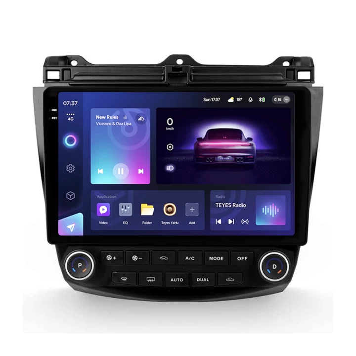 Navigatie Auto Teyes CC3 2K Honda Accord 7 2005-2008 4+32GB 10.36" QLED Octa-core 2Ghz Android 4G Bluetooth 5.1 DSP