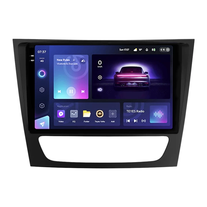 Navigatie Auto Teyes CC3 2K Mercedes-Benz CLS Class C219 2004-2010 4+32GB 9.5" QLED Octa-core 2Ghz Android 4G Bluetooth 5.1 DSP