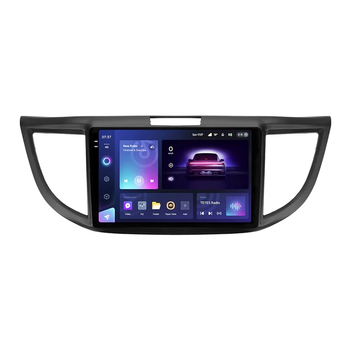 Navigatie Auto Teyes CC3 2K Honda CR-V 4 2011-2016 4+32GB 9.5" QLED Octa-core 2Ghz Android 4G Bluetooth 5.1 DSP