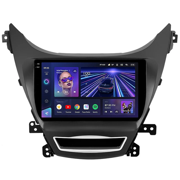 Navigatie Auto Teyes CC3 2K Hyundai Elantra 5 2010-2016 4+32GB 9.5" QLED Octa-core 2Ghz Android 4G Bluetooth 5.1 DSP