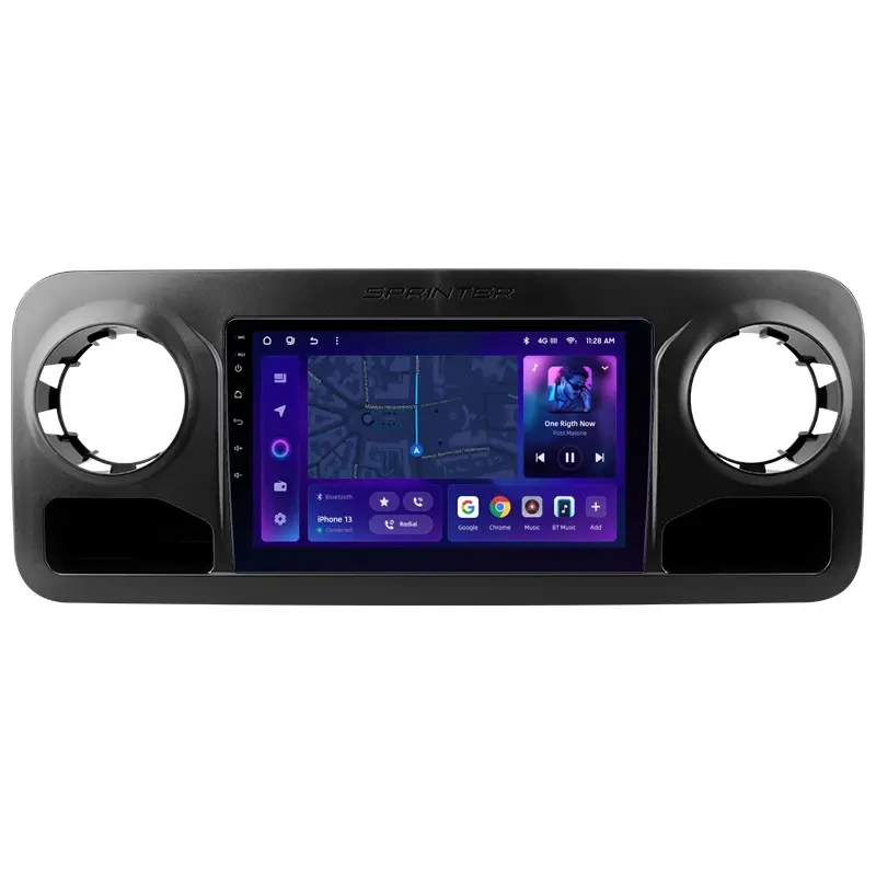Navigatie Auto MOSS M2 Mercedes-Benz Sprinter 2019-2023 4+64GB 10" IPS Octa-core 1.6Ghz, Android 4G Bluetooth 5.1 DSP