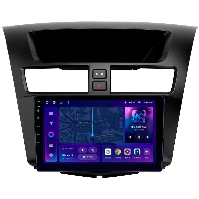 Navigatie Auto MOSS M3 Mazda BT-50 2011-2020 4+32GB 9" QLED Octa-core 2Ghz, Android 4G Bluetooth 5.1 DSP