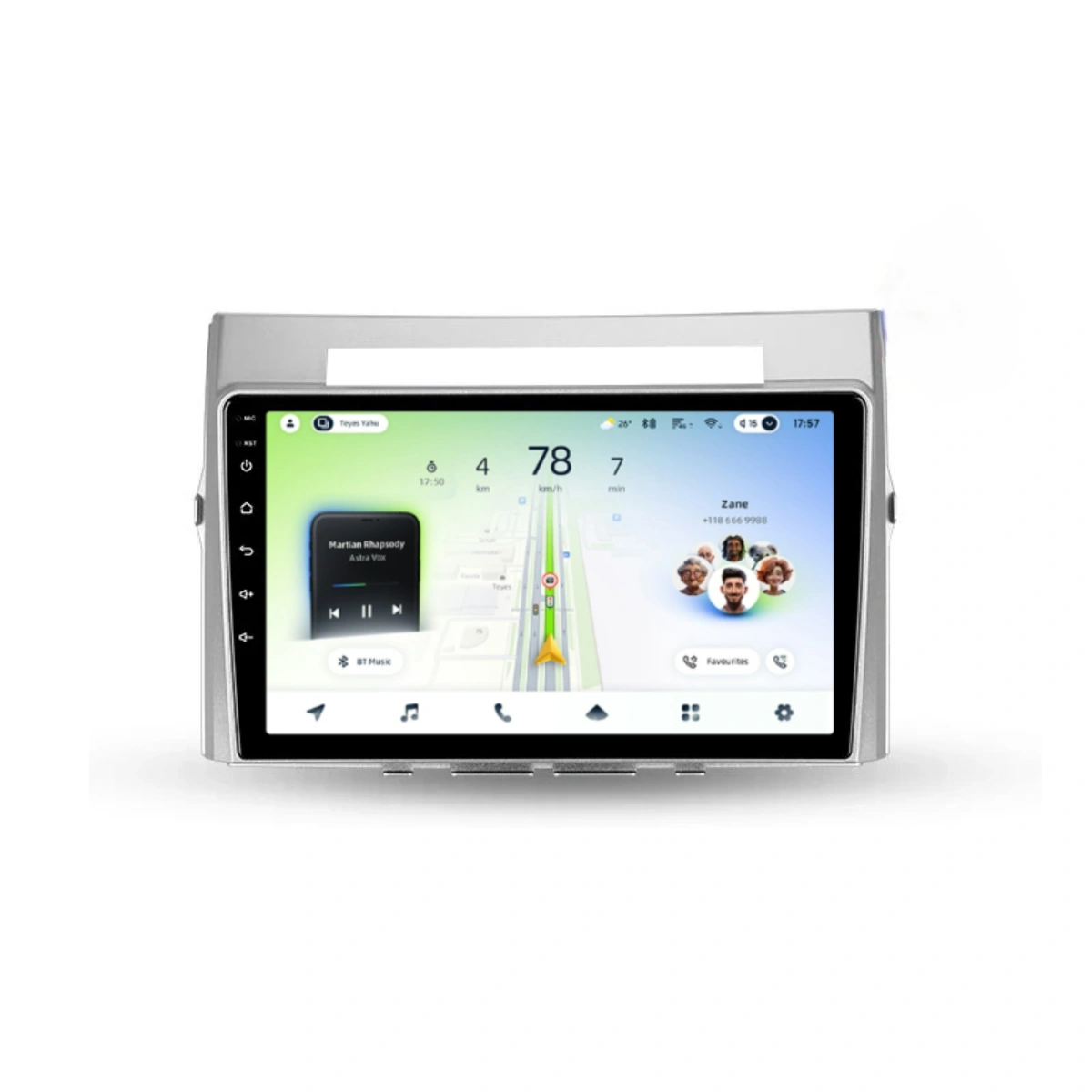 Navigatie Auto Teyes CC4L DTS Toyota Verso 2004-2009 6+64GB 9" QLED Qualcomm 2Ghz, Android 4G Bluetooth 5.1 DSP