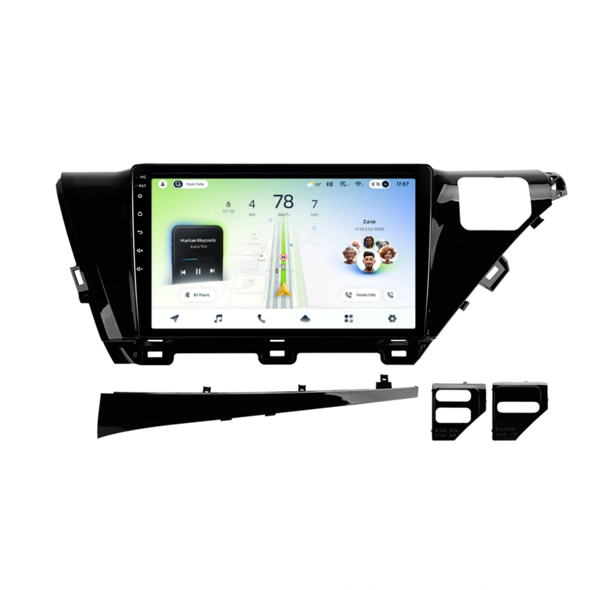 Navigatie Auto Teyes CC4L DTS Toyota Camry 8 2020-2023 6+64GB 10.2" QLED Qualcomm 2Ghz, Android 4G Bluetooth 5.1 DSP