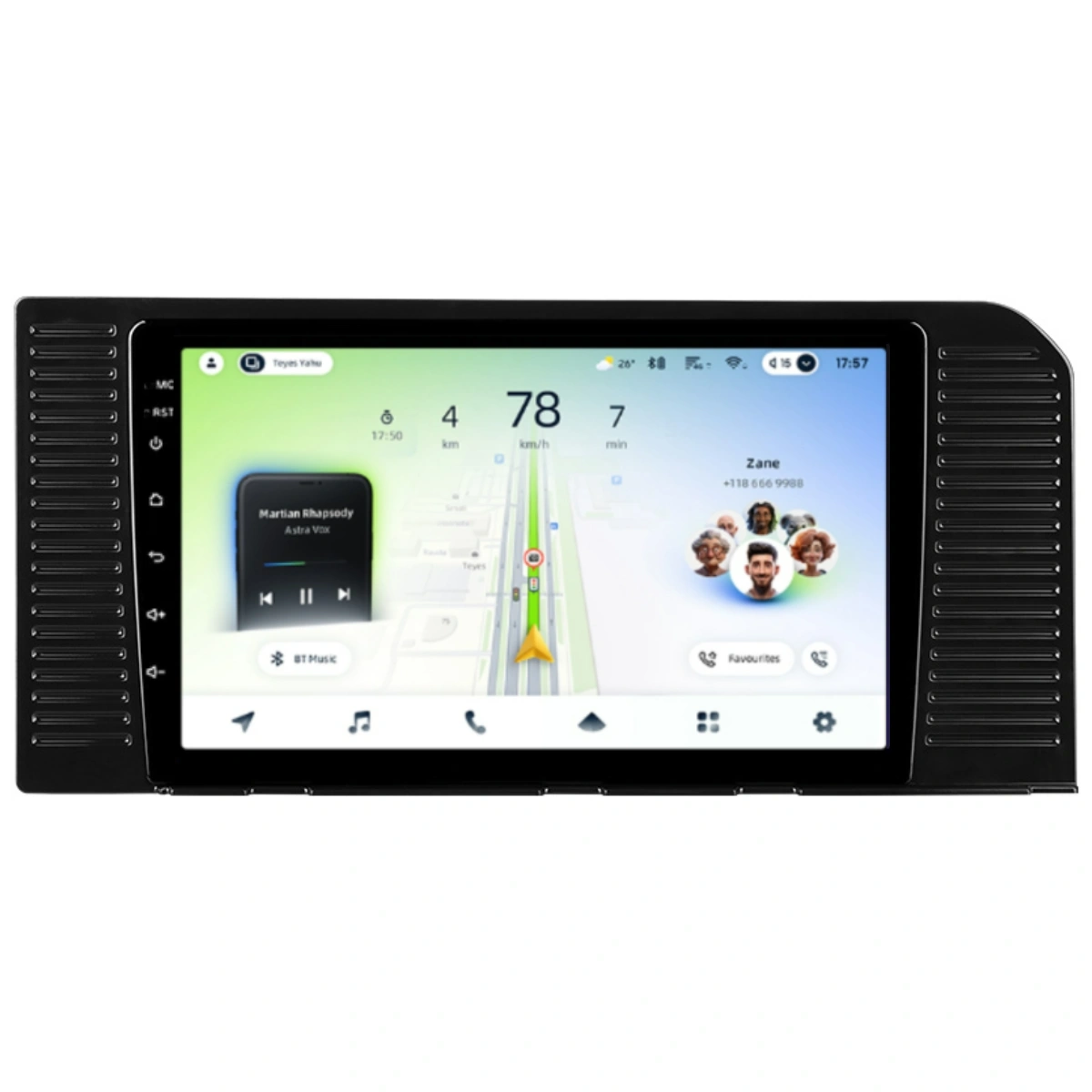 Navigatie Auto Teyes CC4L DTS Toyota Land Cruiser Prado J250 2024-2025 6+64GB 10.2" QLED Qualcomm 2Ghz, Android 4G Bluetooth 5.1 DSP